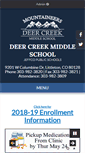 Mobile Screenshot of deercreekmountaineers.org