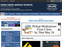 Tablet Screenshot of deercreekmountaineers.org